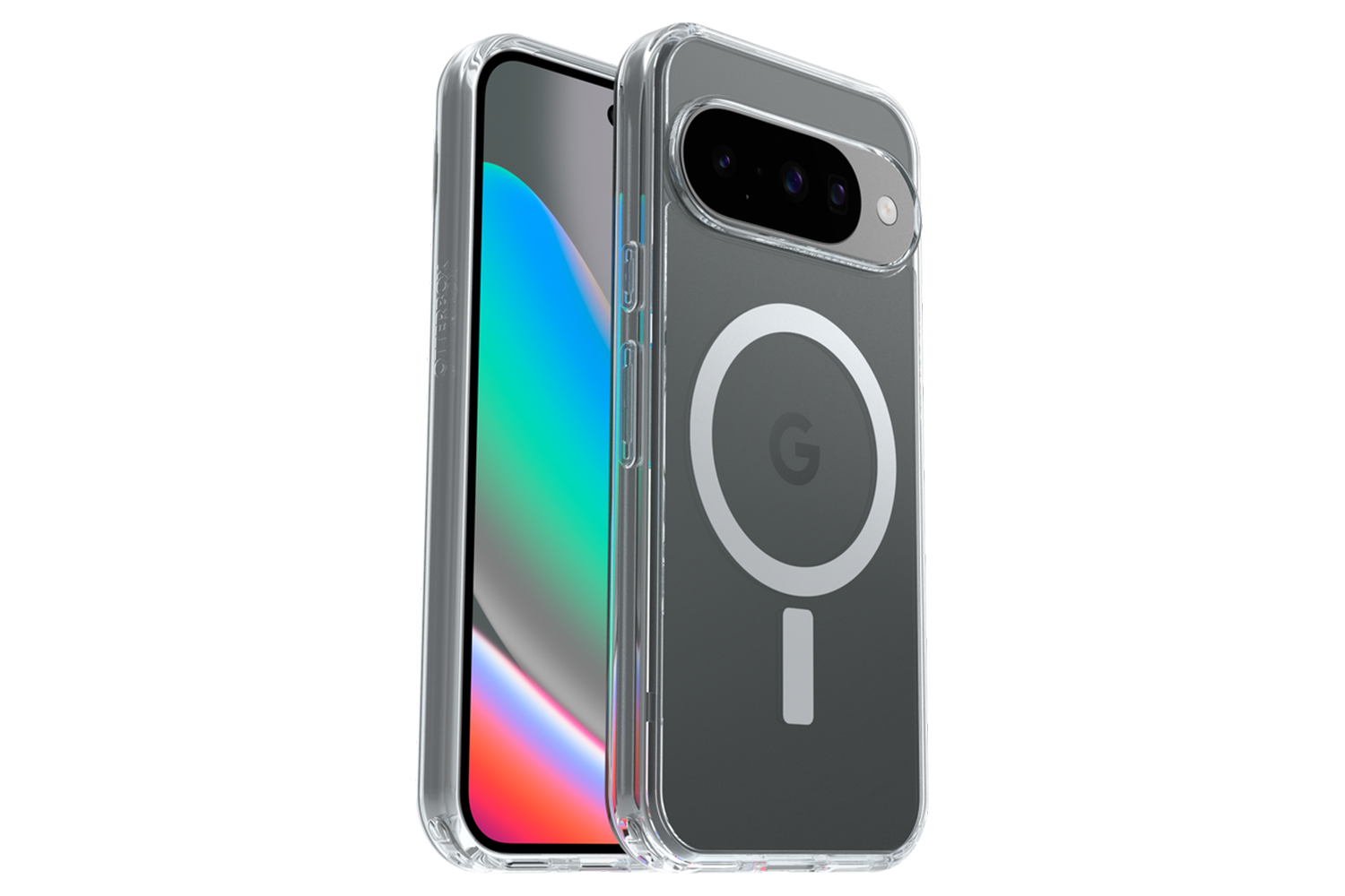 OtterBox Symmetry Series Pixel 10 and Pixel 10 Pro Case with Pixelsnap | Clear