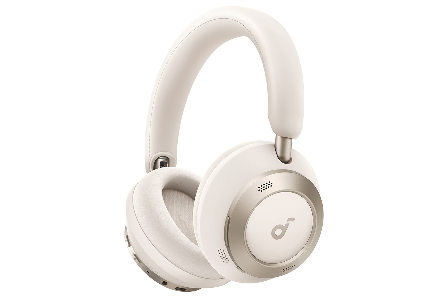 Soundcore Space One Pro Noise Cancelling Over-Ear Headphones | White