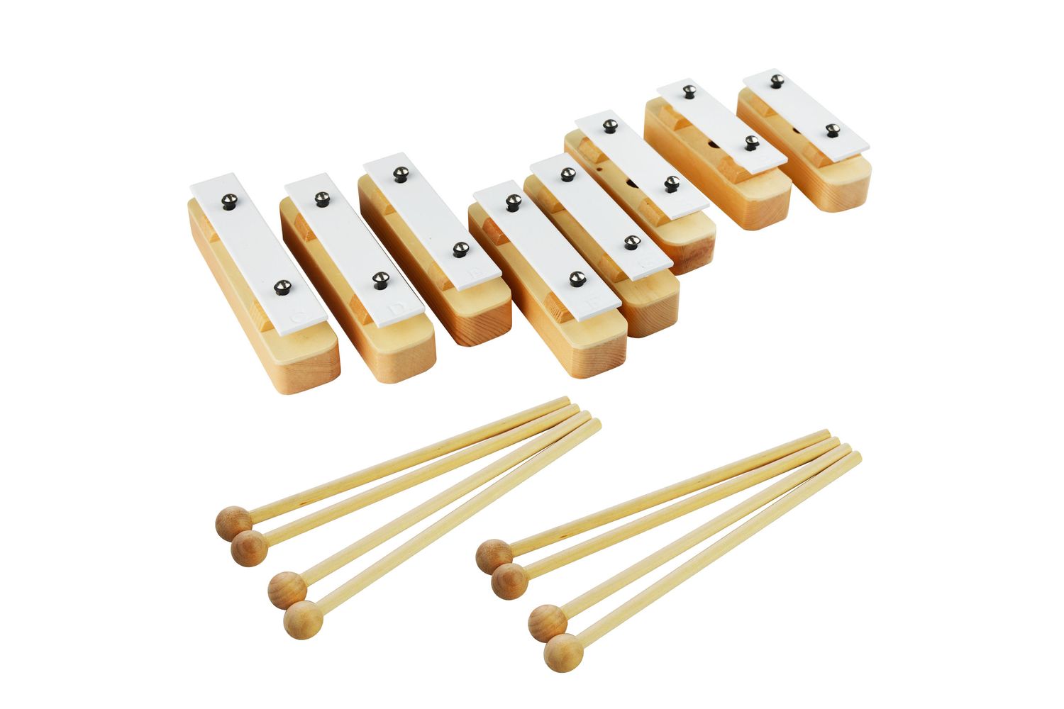 A-star 8 Bar Wooden Chime Set