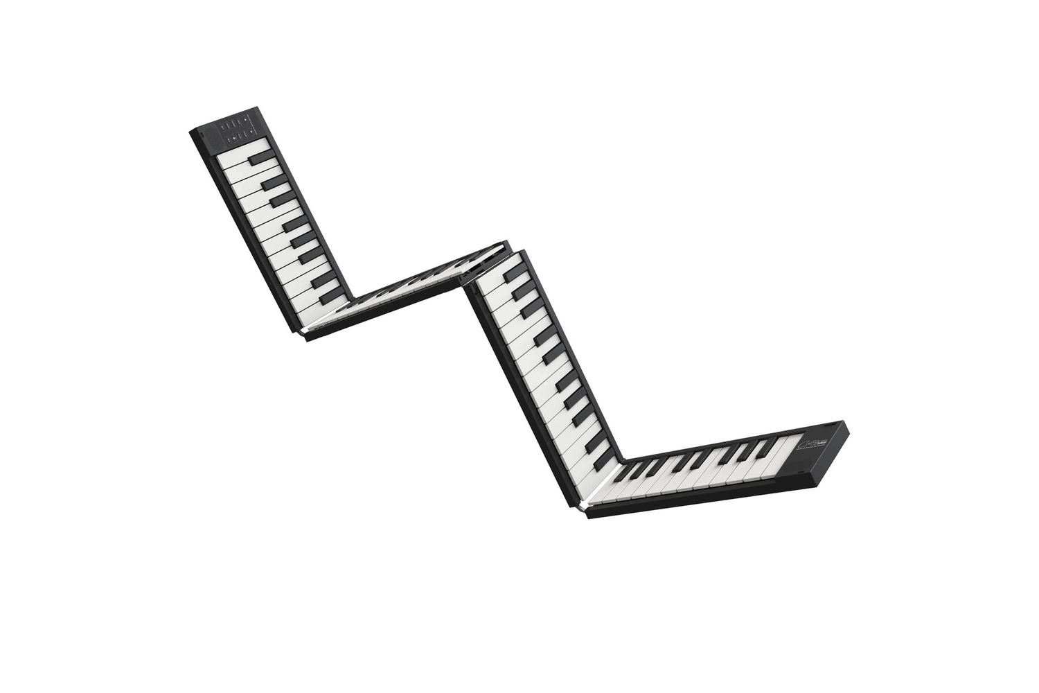 Carry-on 88 Key Touch Sensitive Folding Piano - Black