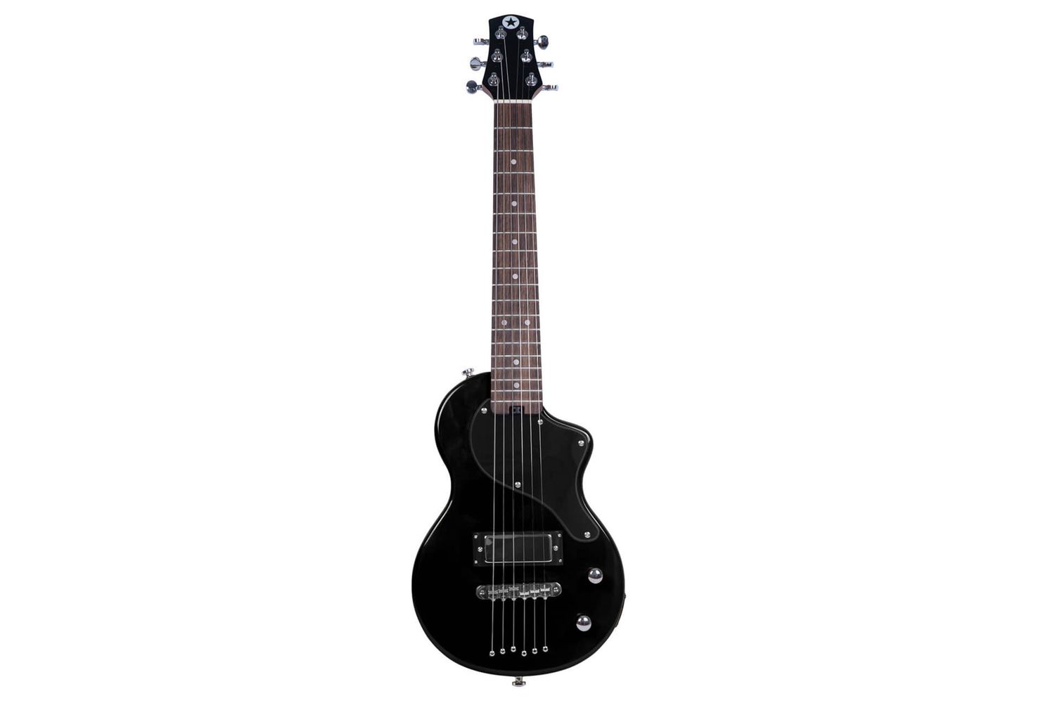 Carry-on Travel Guitar St Black