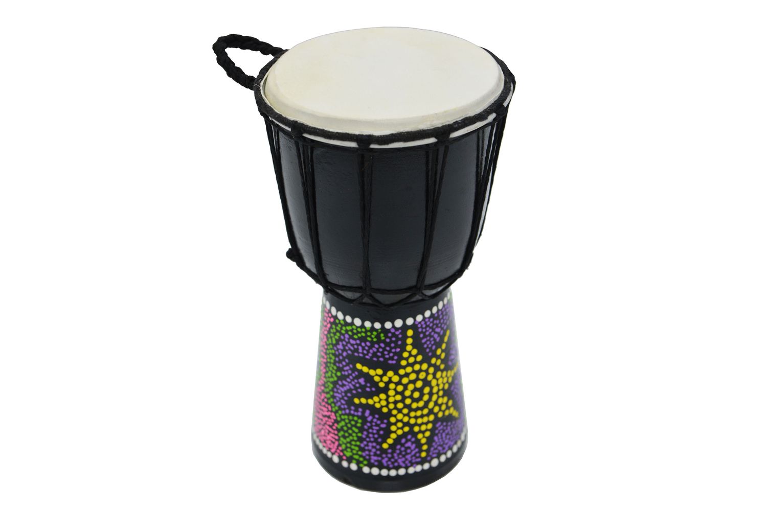 A-star 5 Inch Painted Djembe