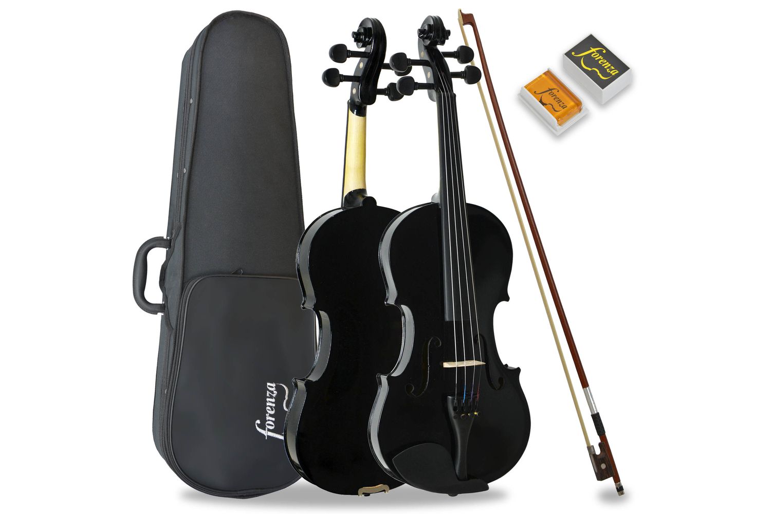 Forenza Uno Series 34 Size Black Violin Outfit