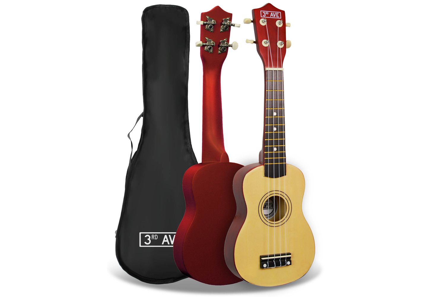 3rd Avenue Soprano Ukulele - Natural