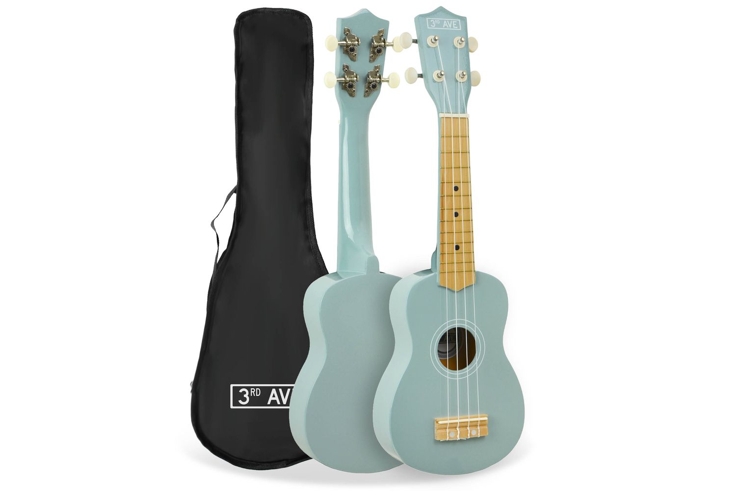 3rd Avenue Soprano Ukulele - Pastel Blue