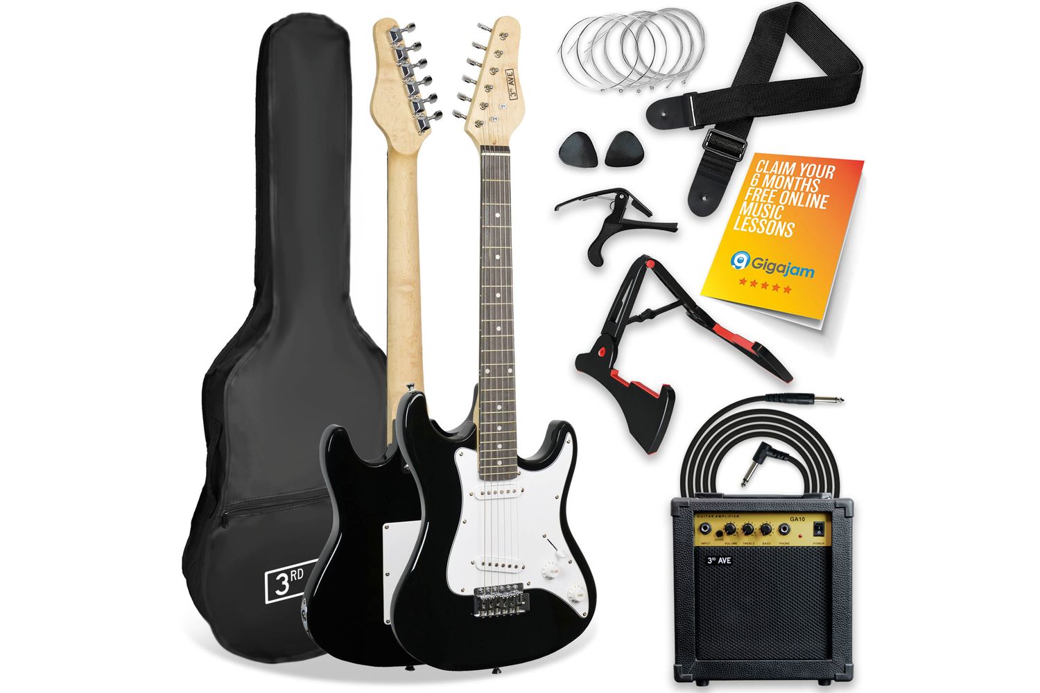 3rd Avenue 34 Electric Pack - Black