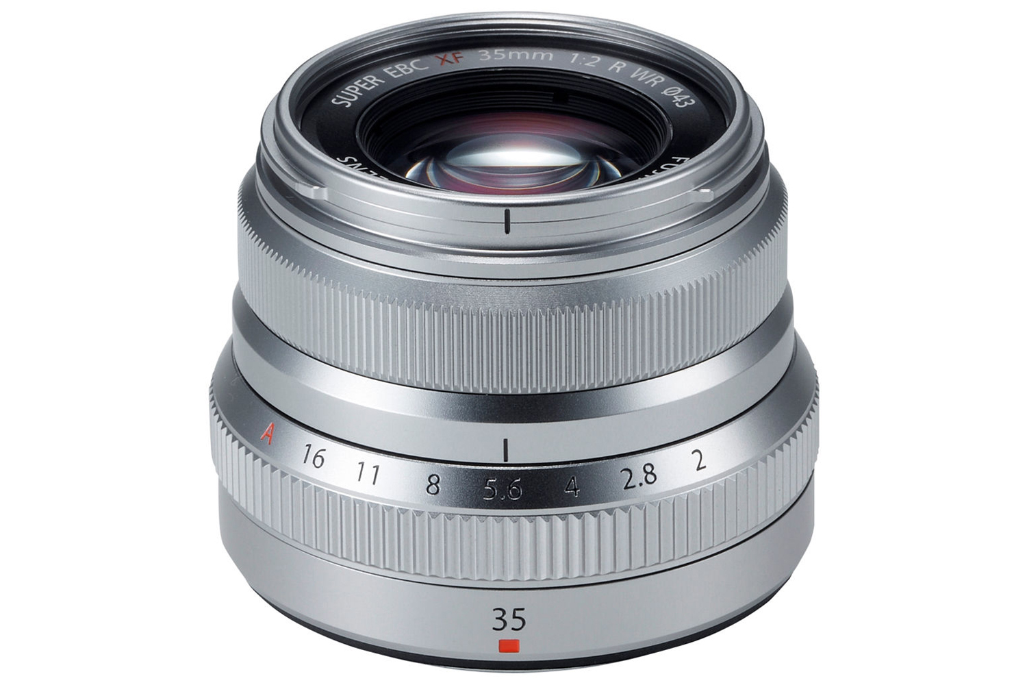 Fujifilm Fujinon XF 35mm F2 R WR Lens | Silver