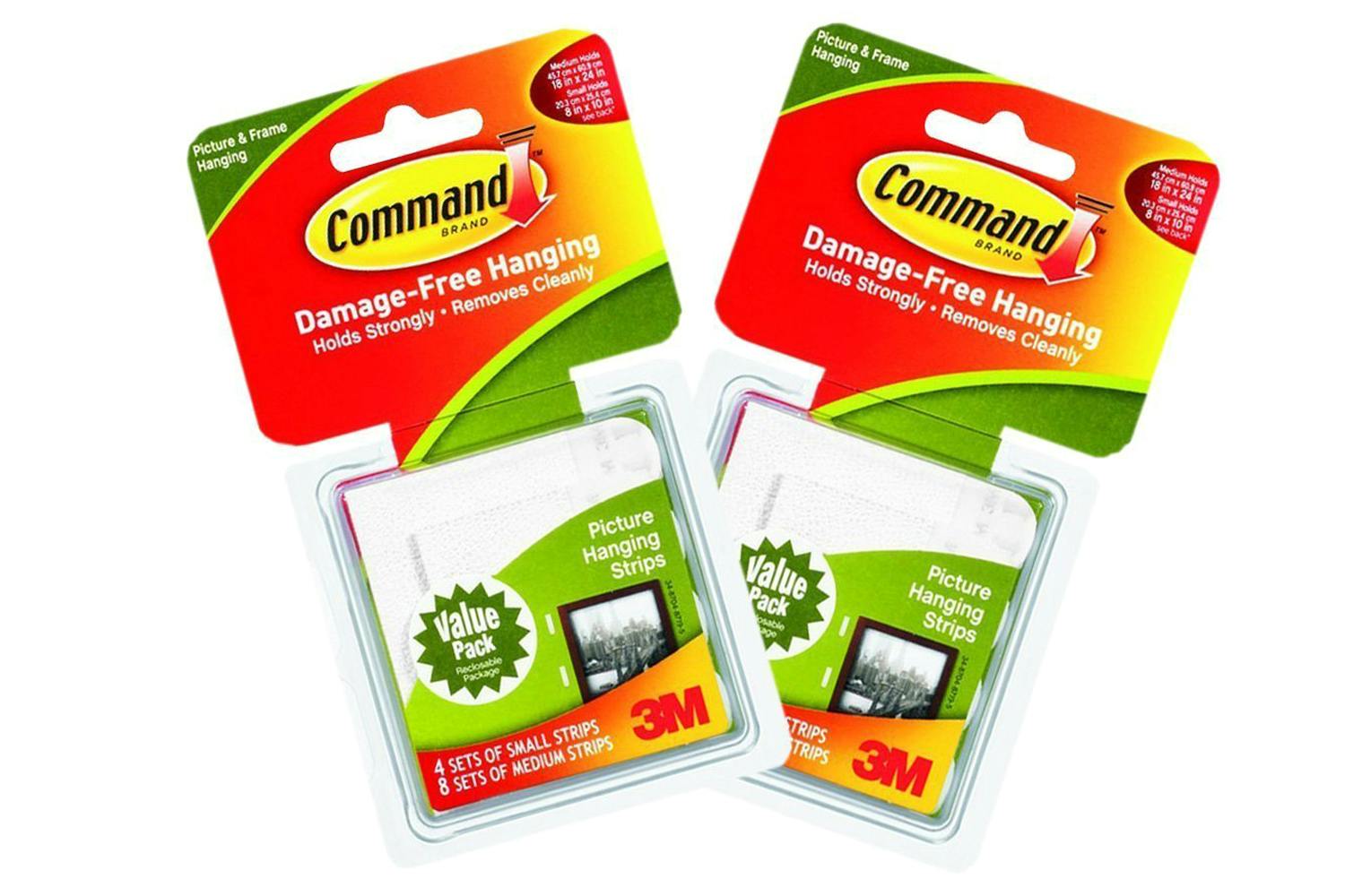 3M Command Strips Combo Pack