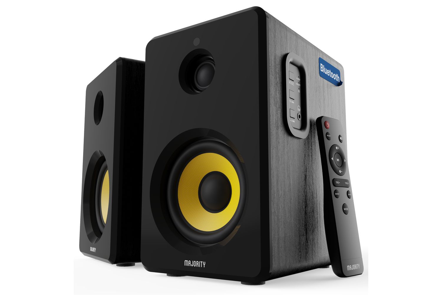 Majority D40x Bookshelf Active Speaker | Bluetooth Connectivity