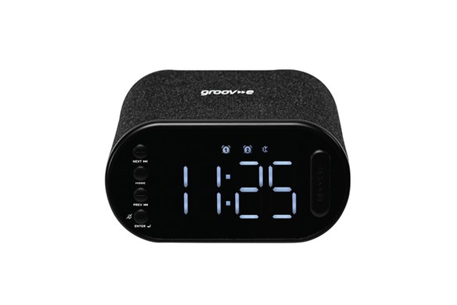 Groove Atlas Ii Bt Alarm Clock Radio | Bluetooth Enabled | Digital