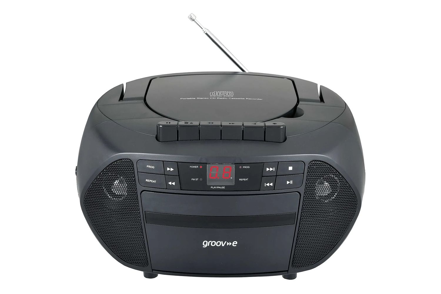 Groove Boombox Cd - Tape - Fm Radio | Portable Audio Device