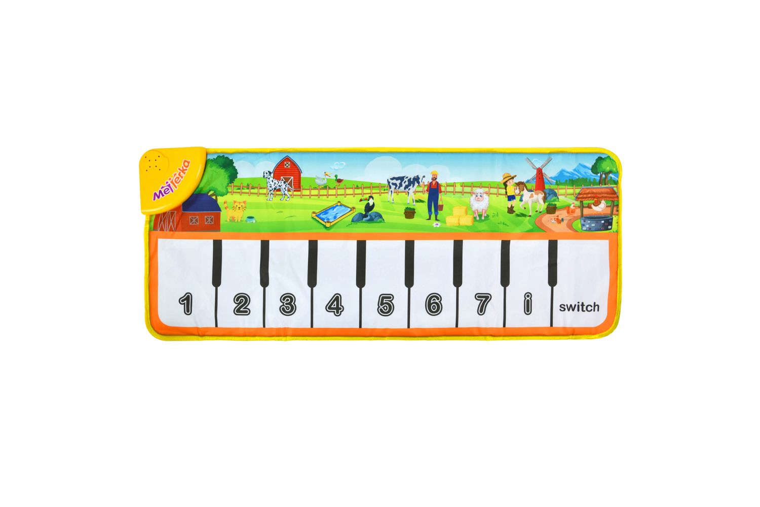 Little Star Piano Farm Mat