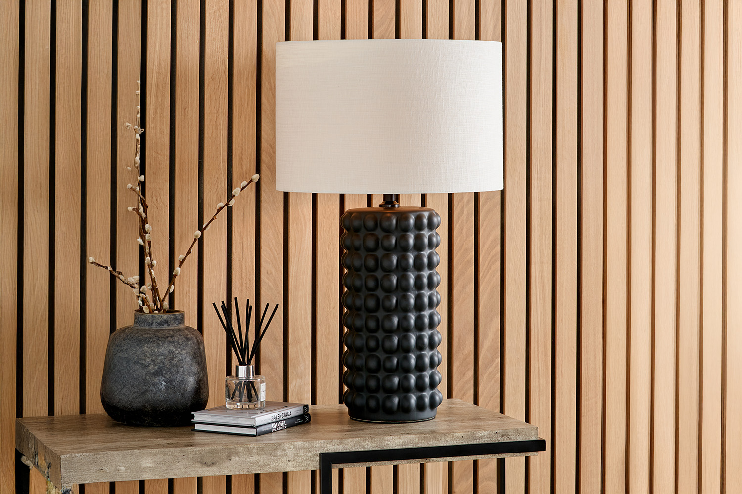 Sohan Bobble Table Lamp | Black