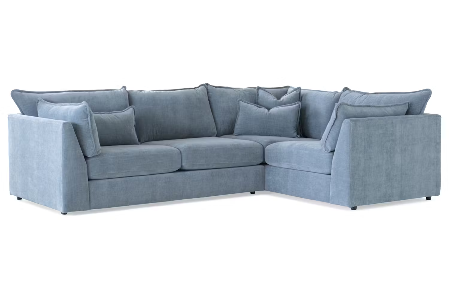 Emerson Corner Sofa | Fabric | Aqua