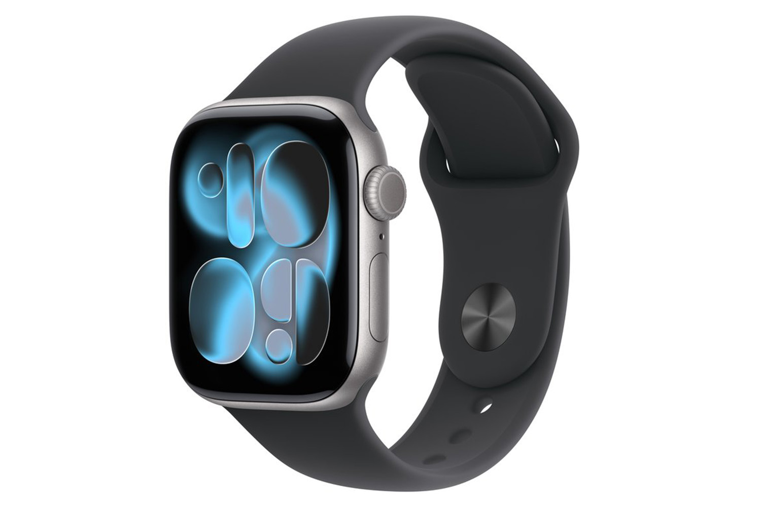 Apple Watch Series 11 | GPS | 46mm | Space Grey Aluminium | Black Sport Band | S/M