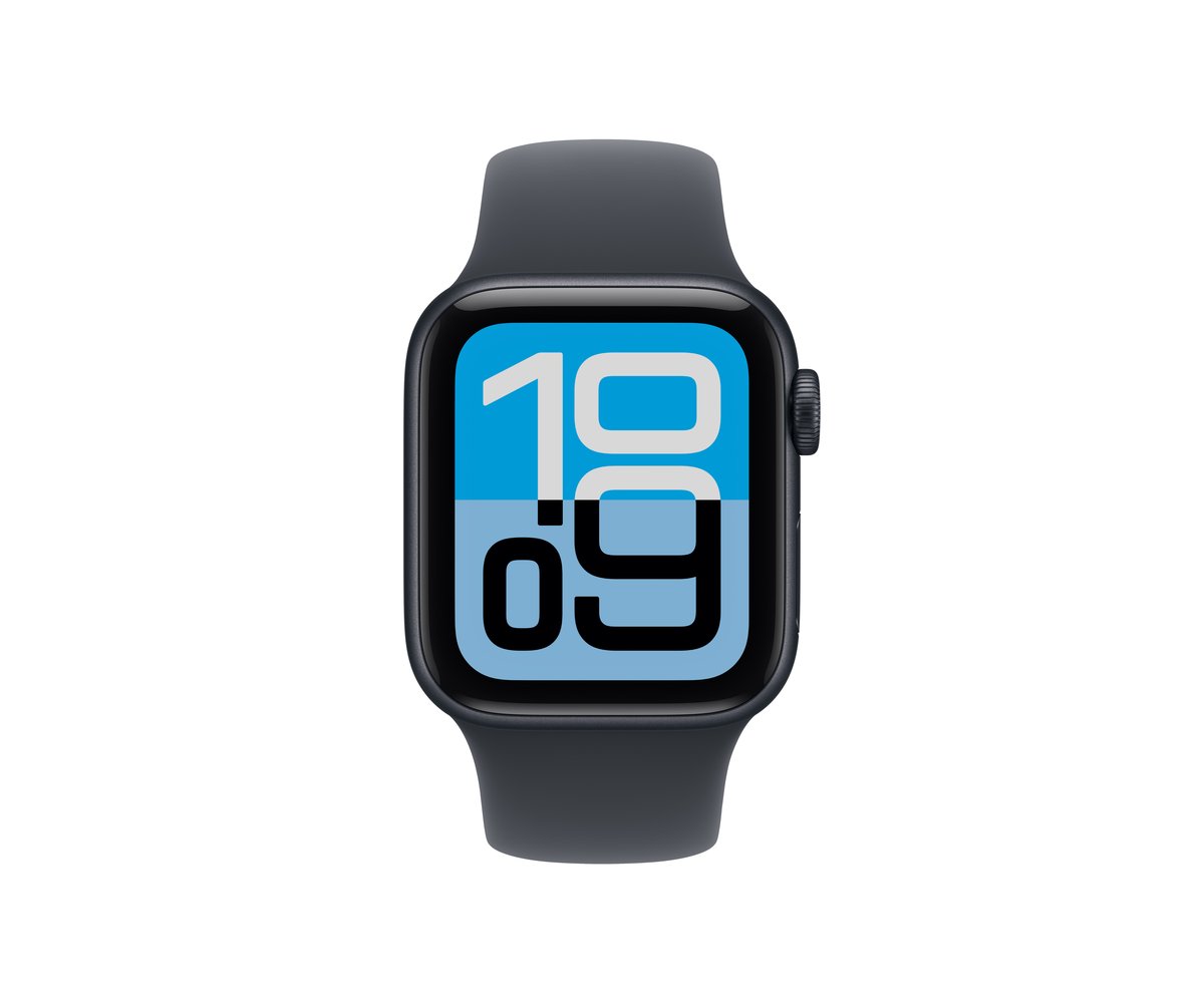 Apple Watch SE 3 | GPS | 44mm | Midnight Aluminium | Midnight Sport Band | M/L