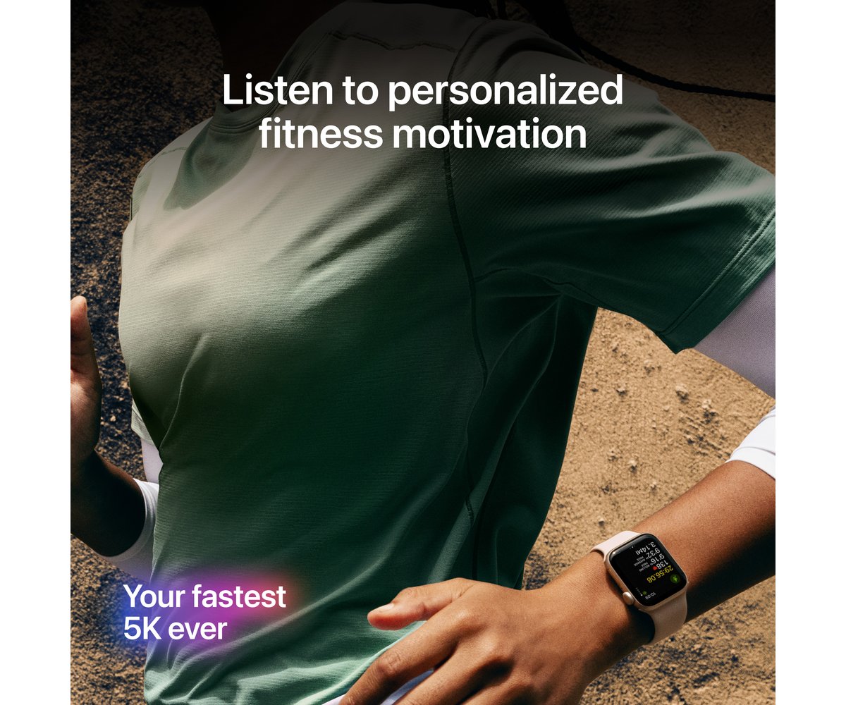 Apple Watch SE 3 | GPS | 40mm | Midnight Aluminium | Midnight Sport Band | M/L