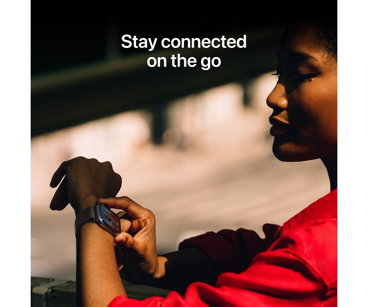 Apple Watch Series 11 | GPS | 46mm | Jet Black Aluminium | Black Sport Band | S/M