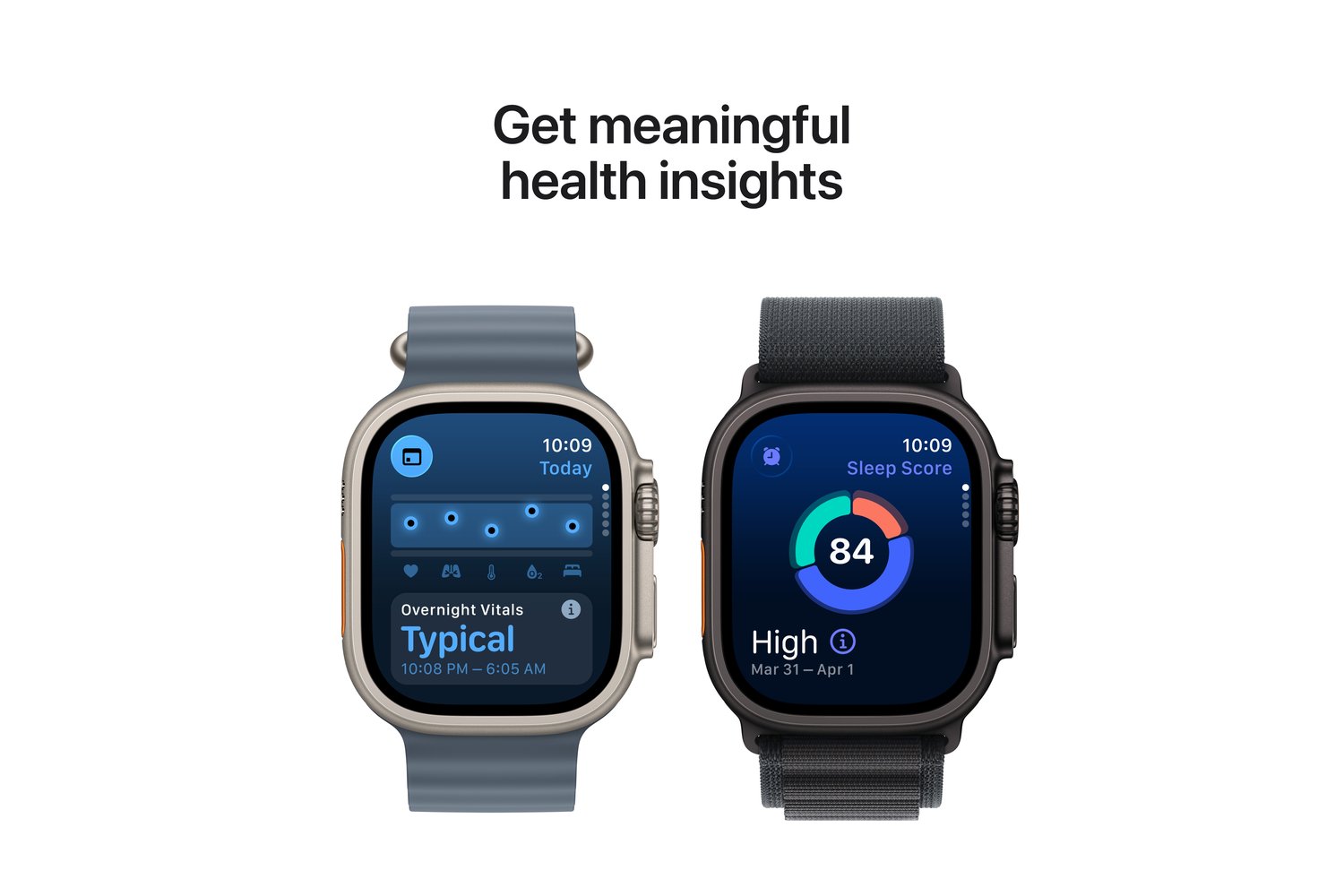 Apple Watch Ultra 3 | GPS + Cellular | 49mm | Natural Titanium | Anchor Blue Ocean Band