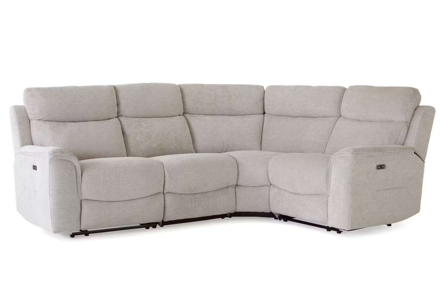 Kent Corner Sofa | Power Recliner | Fabric | Small | Mink
