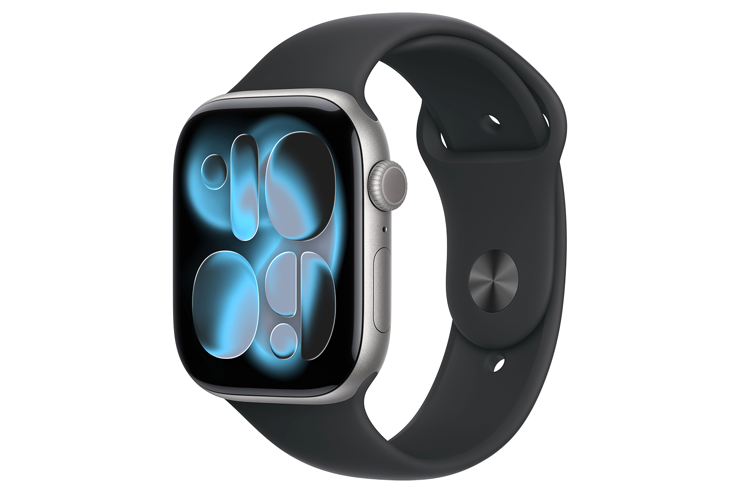 Apple Watch Series 11 | GPS + Cellular | 46mm | Space Grey Aluminium | Black Sport Band | M/L