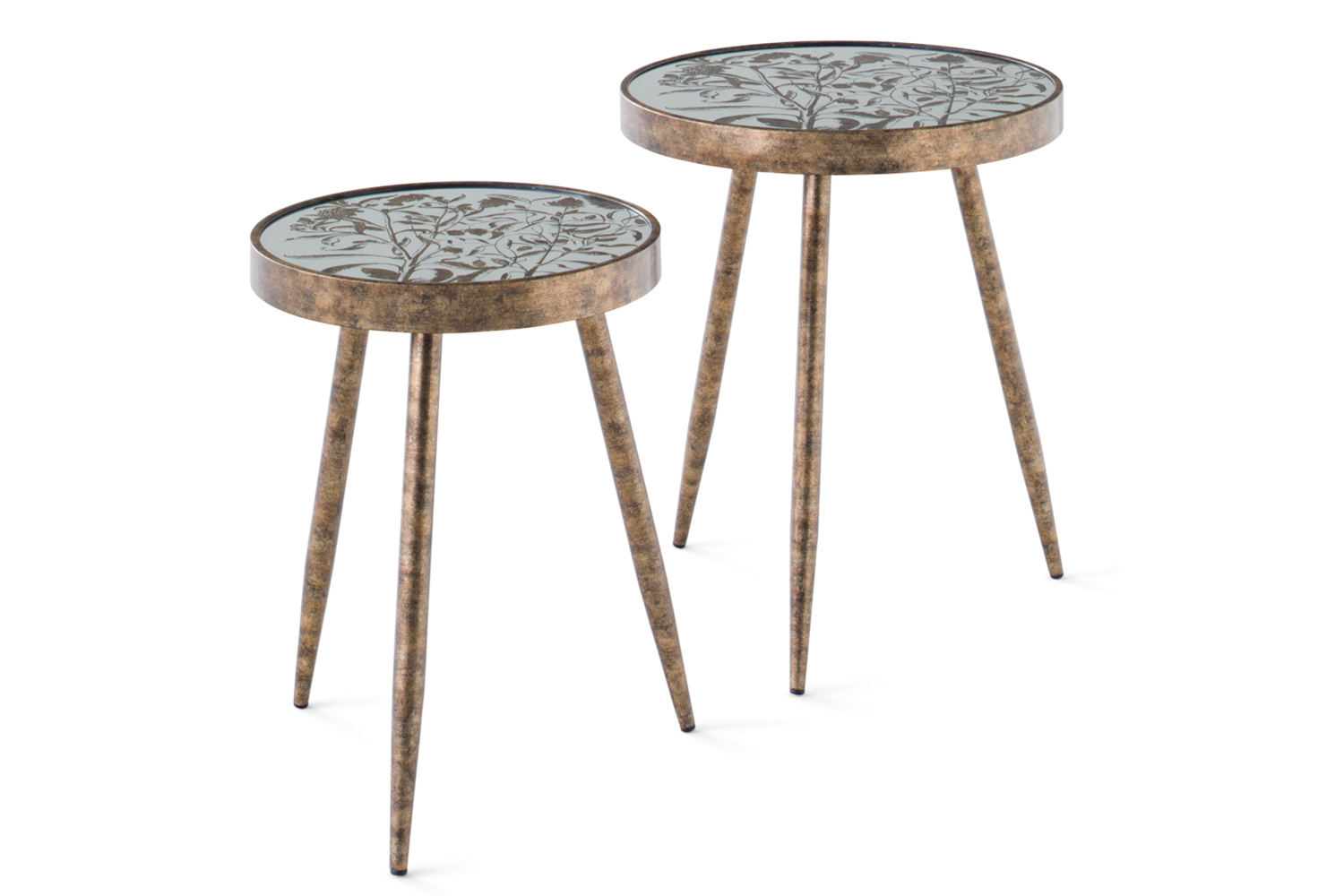 Vela Side Table | Gold | Set of 2