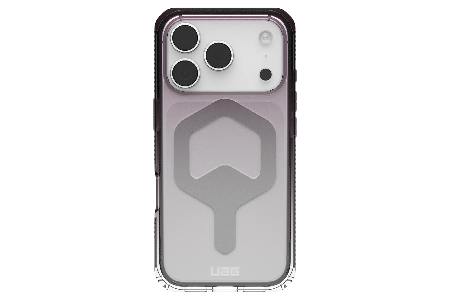 UAG Plyo iPhone 17 Pro Case | Black/Clear Ombre