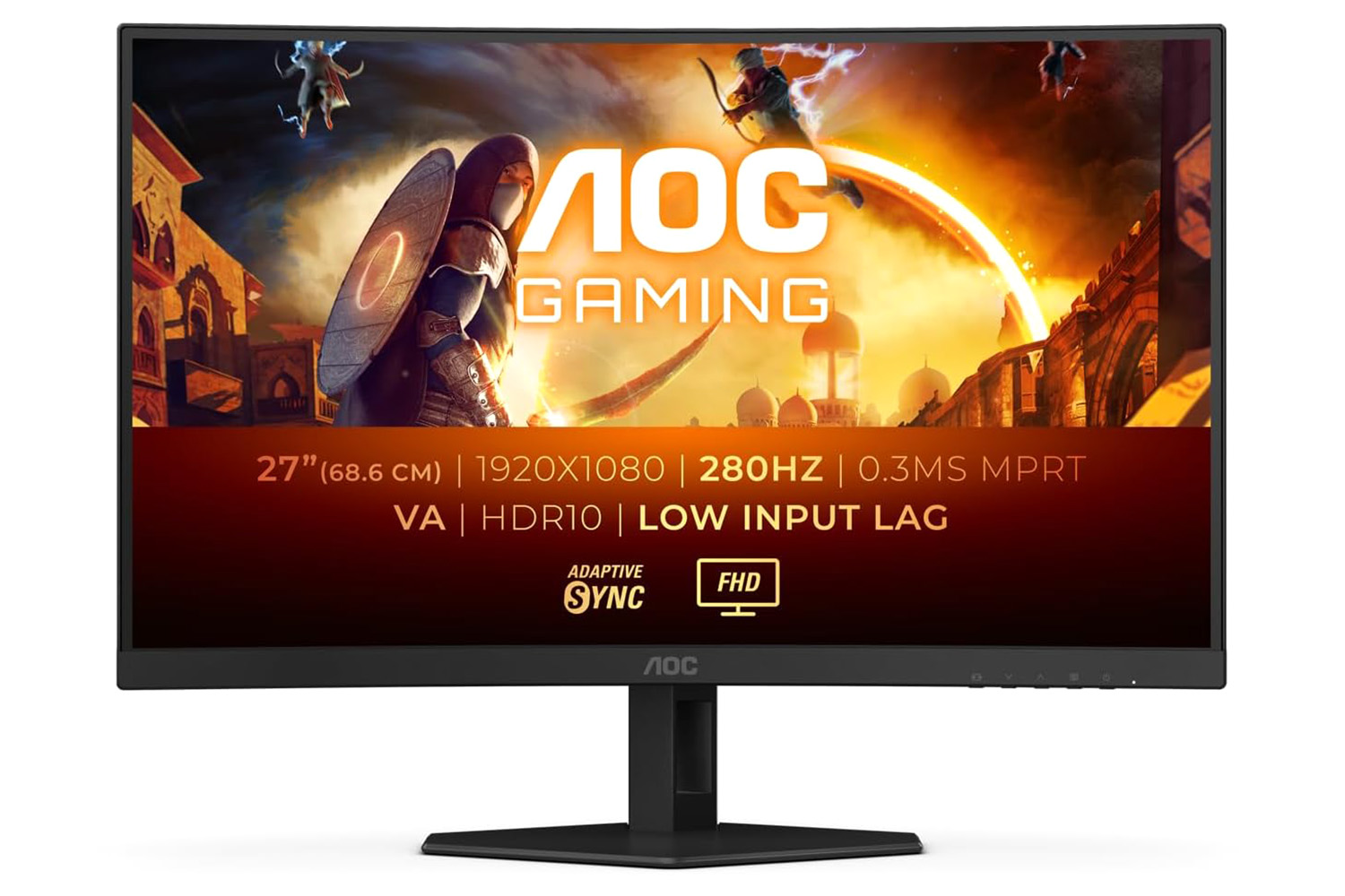 AOC 27" FHD Curved Monitor | C27G4ZXE