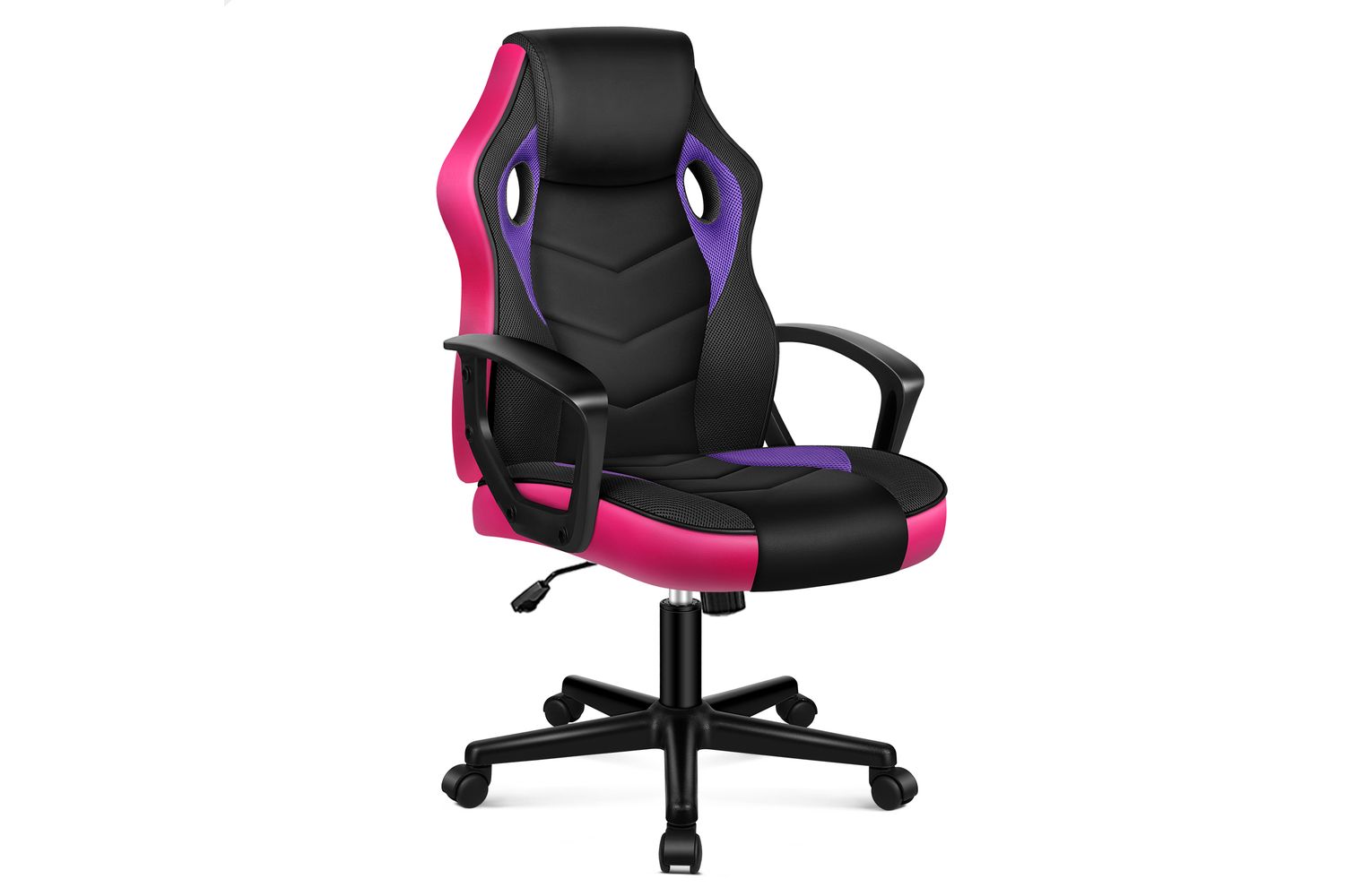 Elfordson Gaming Chair | Pu Leather & Breathable Mesh