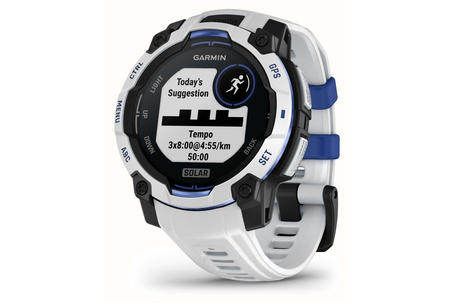 Garmin Instinct 3 Solar Version | 45mm | Whitestone