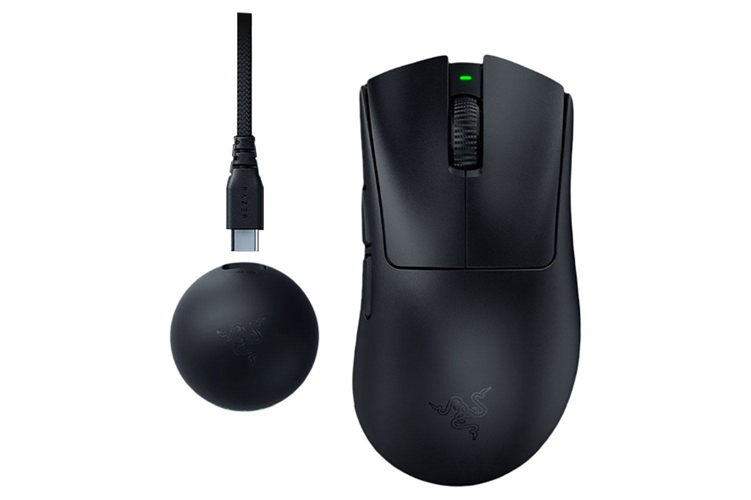 Razer DeathAdder V4 Pro Ultra-lightweight Wireless Gaming Mouse | Black