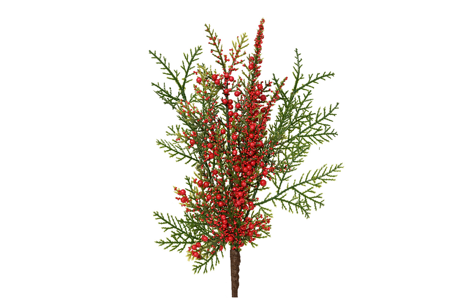 Christmas Decoration | 28cm Lushy Berry Spray | Red/Green