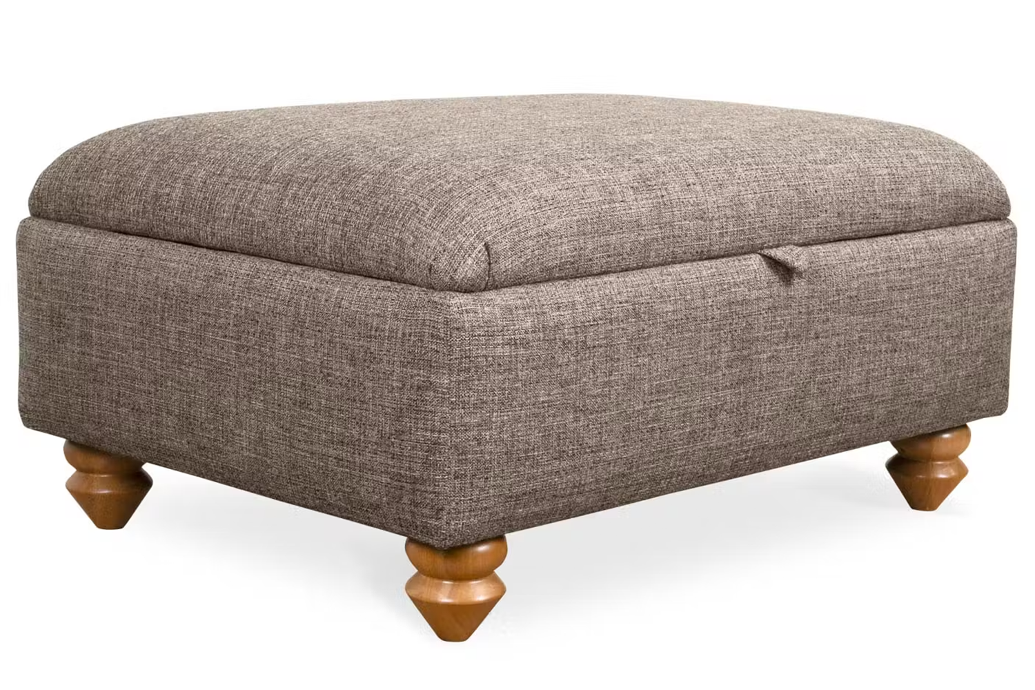 Abby Storage Footstool | Nutmeg