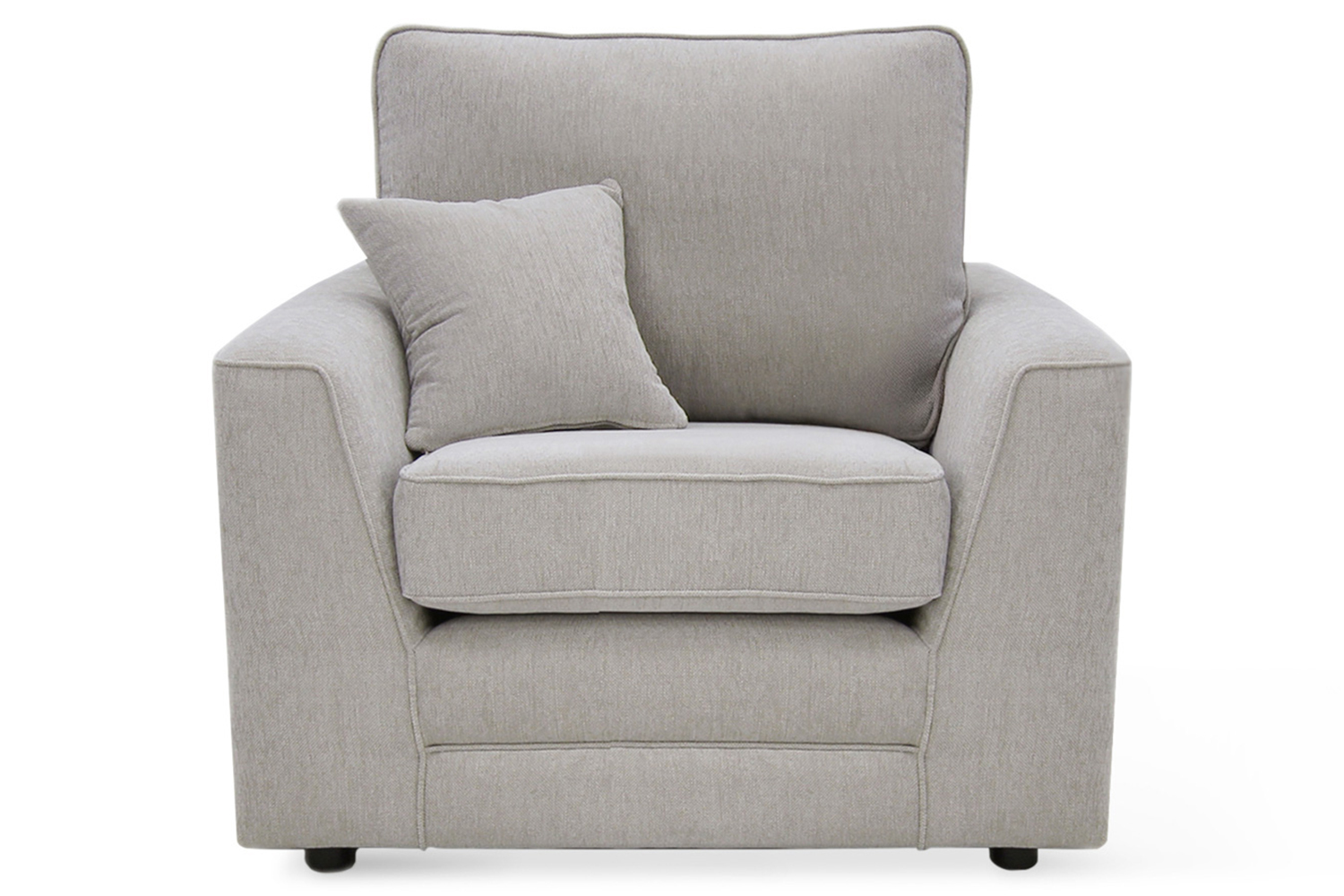 Emma Armchair | Fabric | Grey