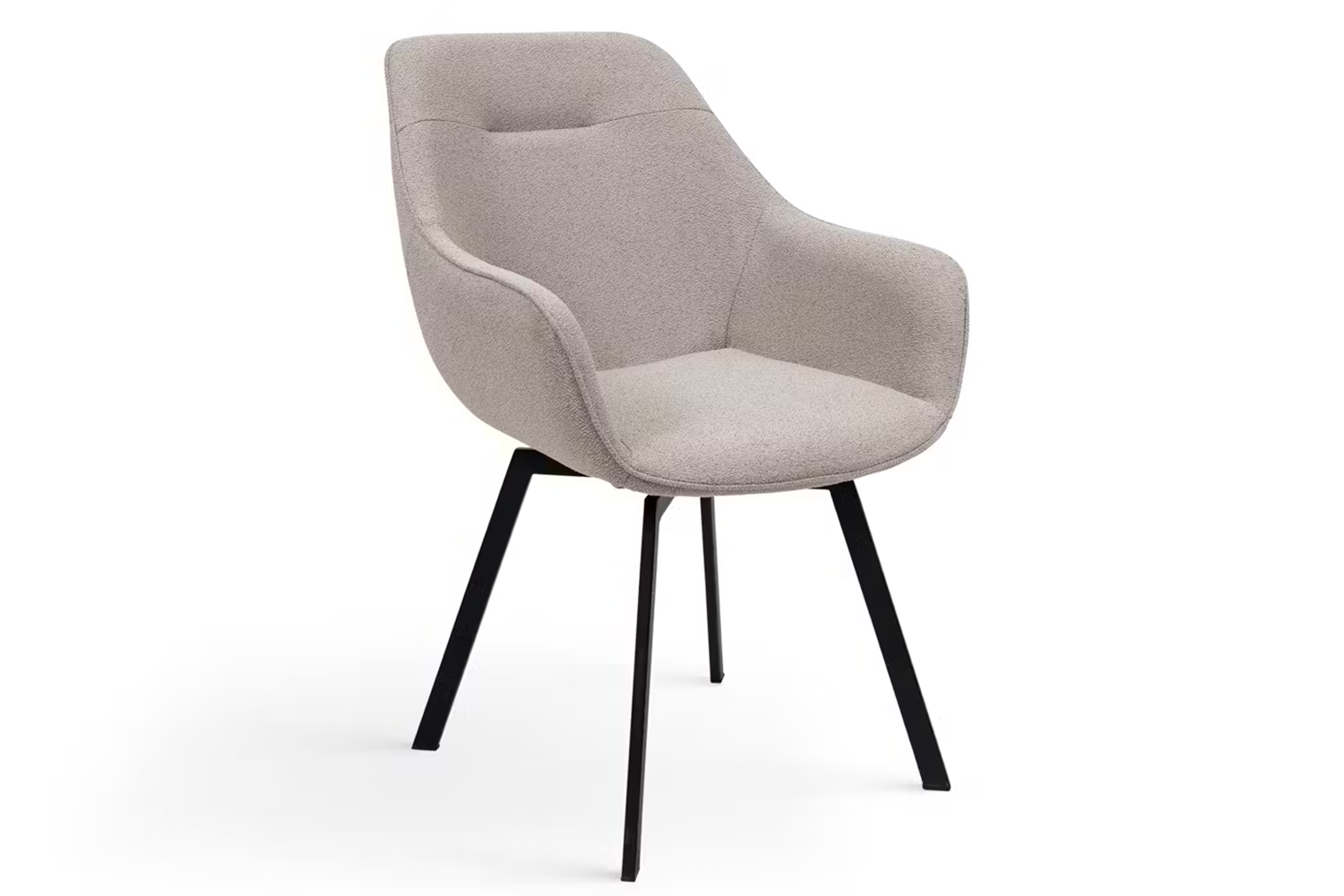 Gretta Dining Chair | Swivel | Stone