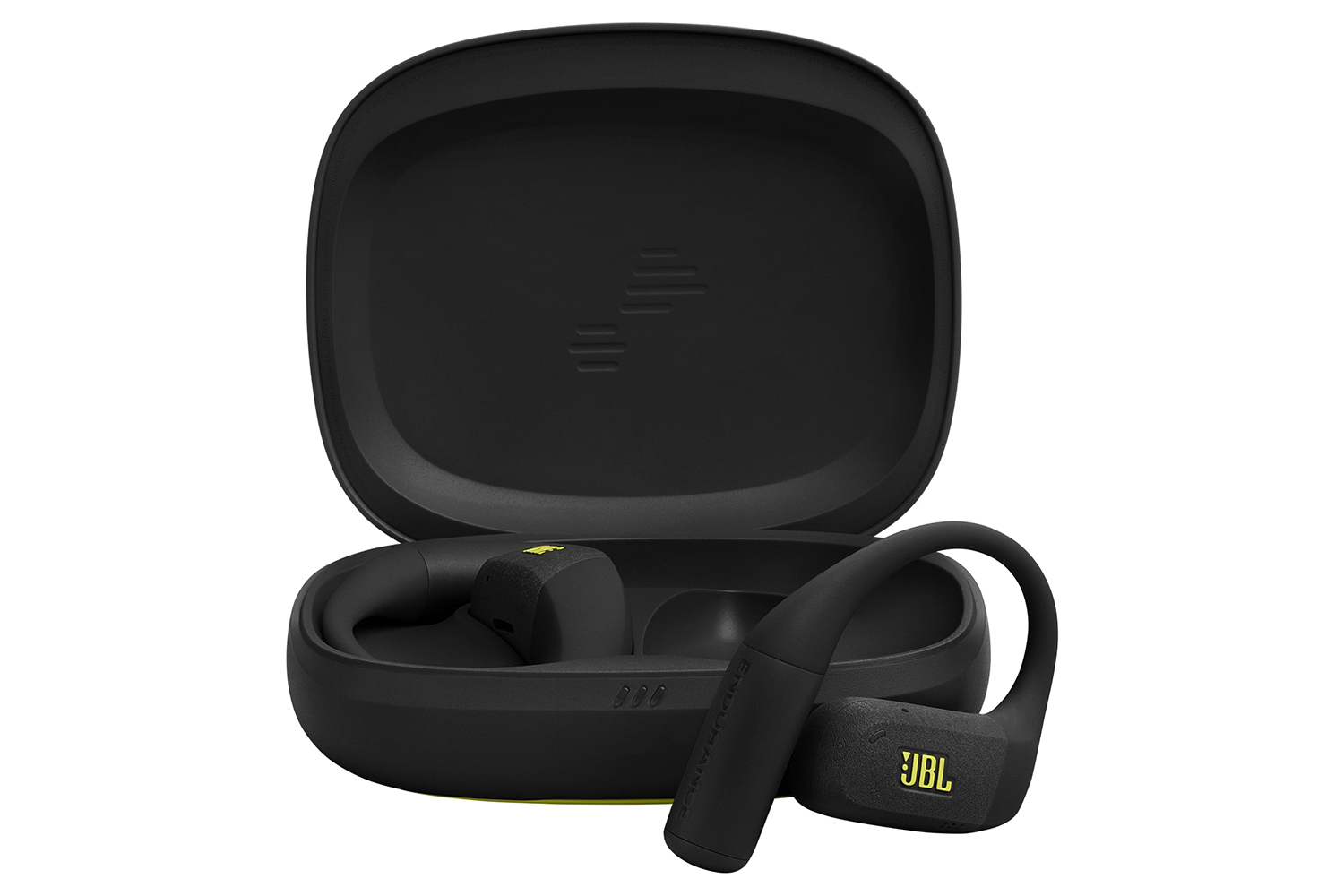 JBL Endurance Zone Open-Ear Wireless Sports Earbuds | Black/Lime