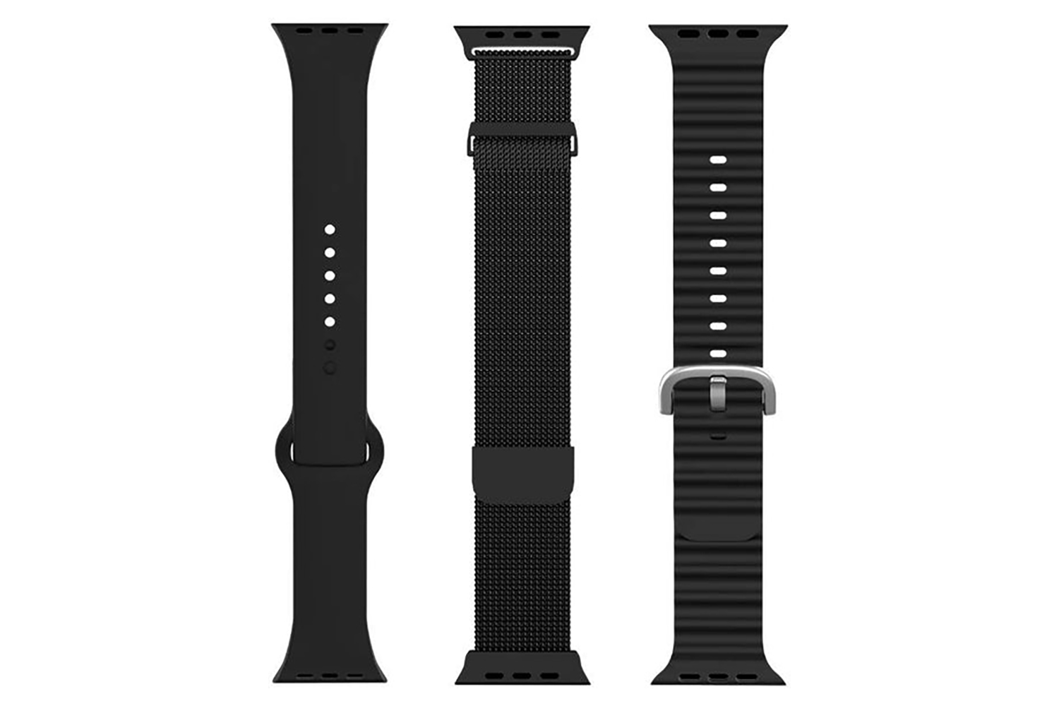 QDOS Apple Watch Strap Bundle | Black