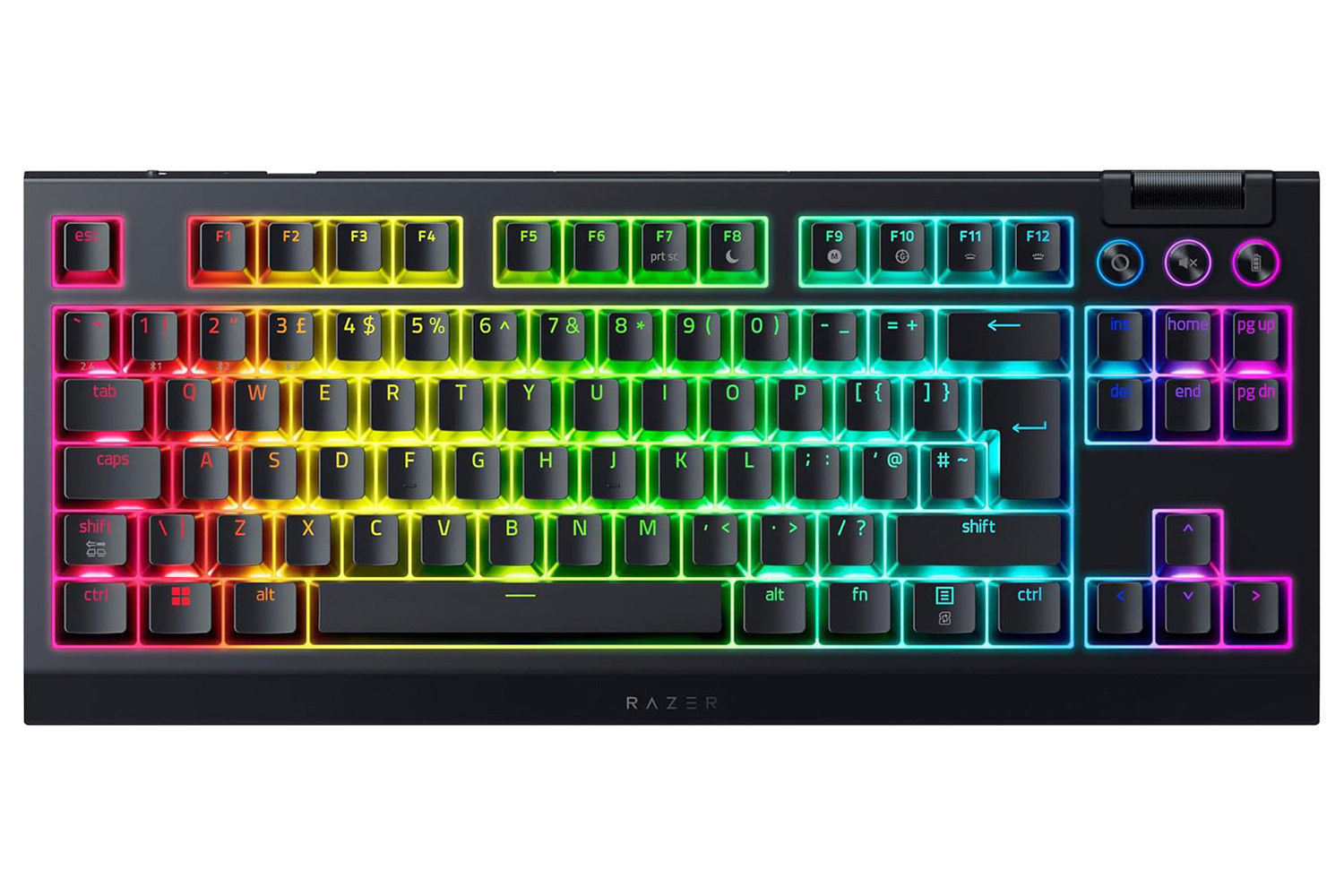 Razer Blackwidow V4 Tenkeyless Hyperspeed Wireless Keyboard | Black