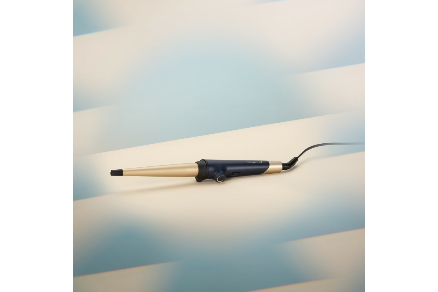 Remington Sapphire Luxe Curling Wand | CI5805 | Deep Blue/Champagne Gold