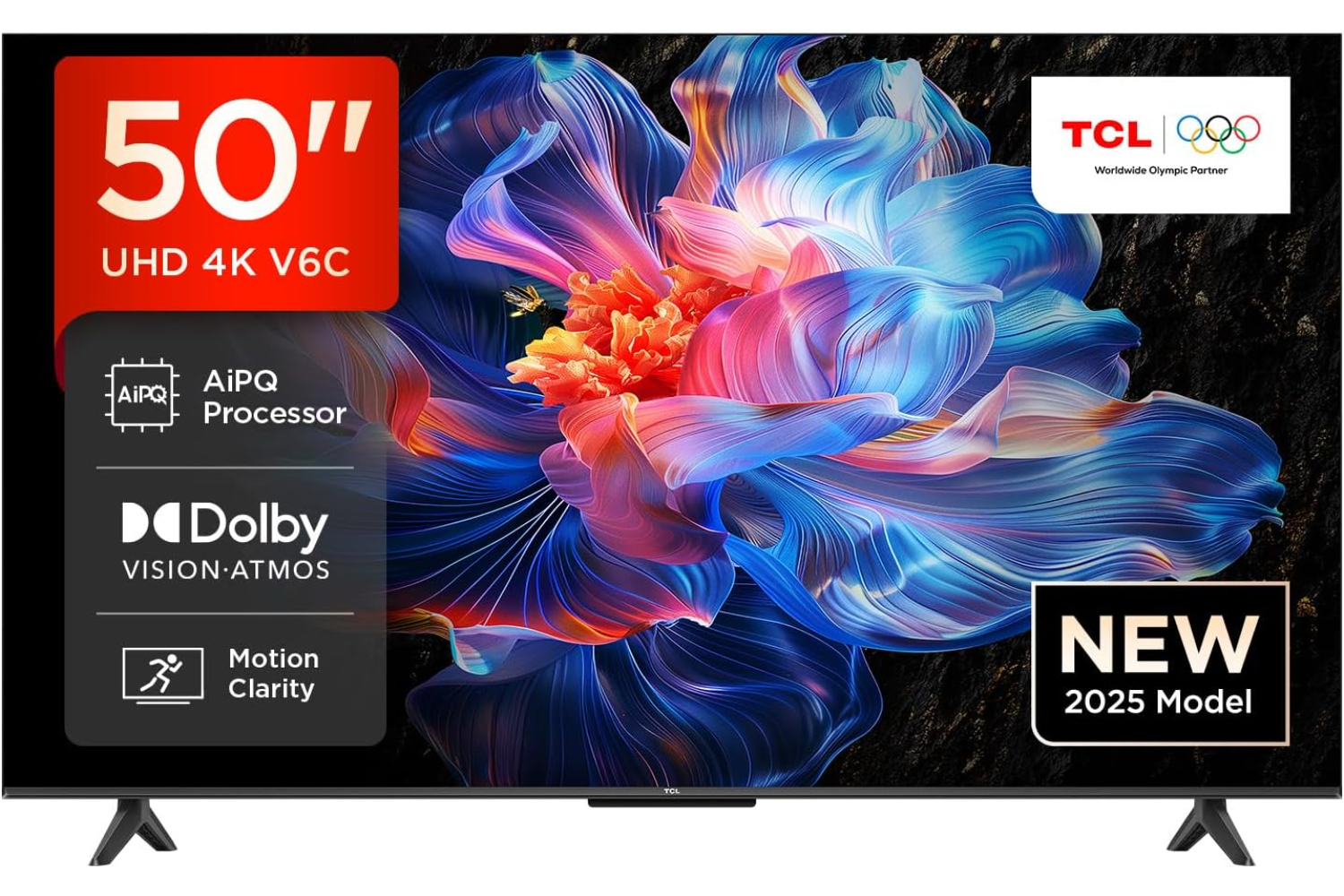 TCL 50'' Direct LED 4K HDR Smart TV | 50V6C