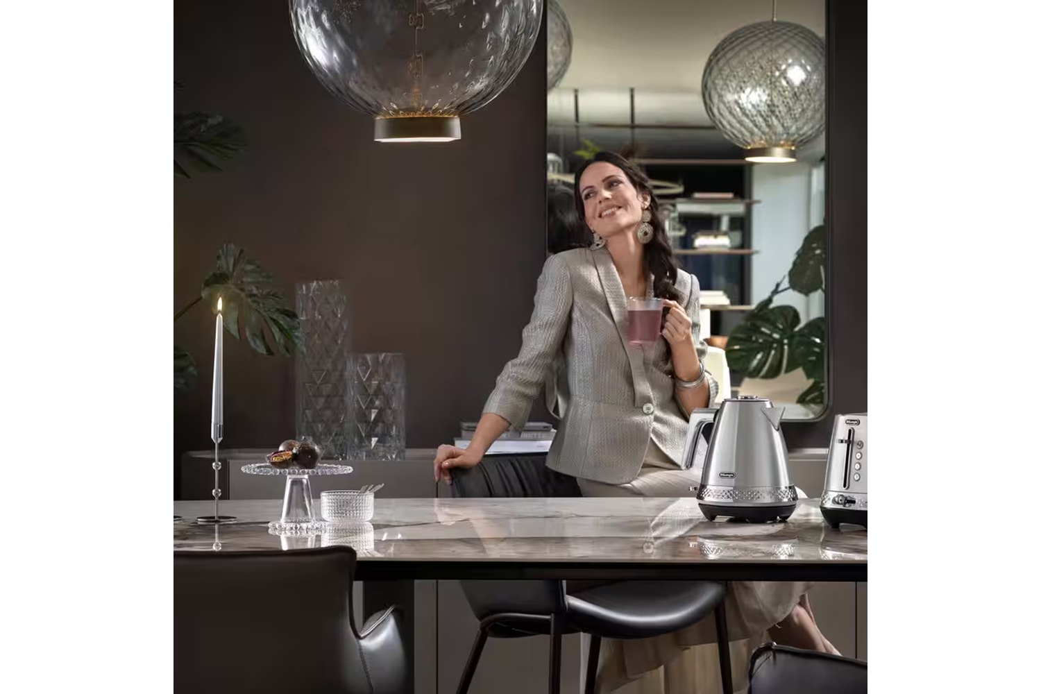 Delonghi Diadema 2 Slice Toaster | CTV3003.M | Metal