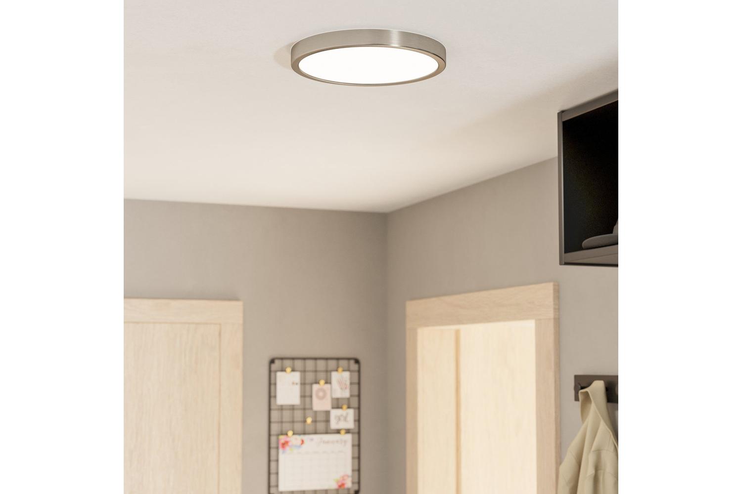 Eglo | Fueva Surface Mounted Circular Ceiling Light | Chrome