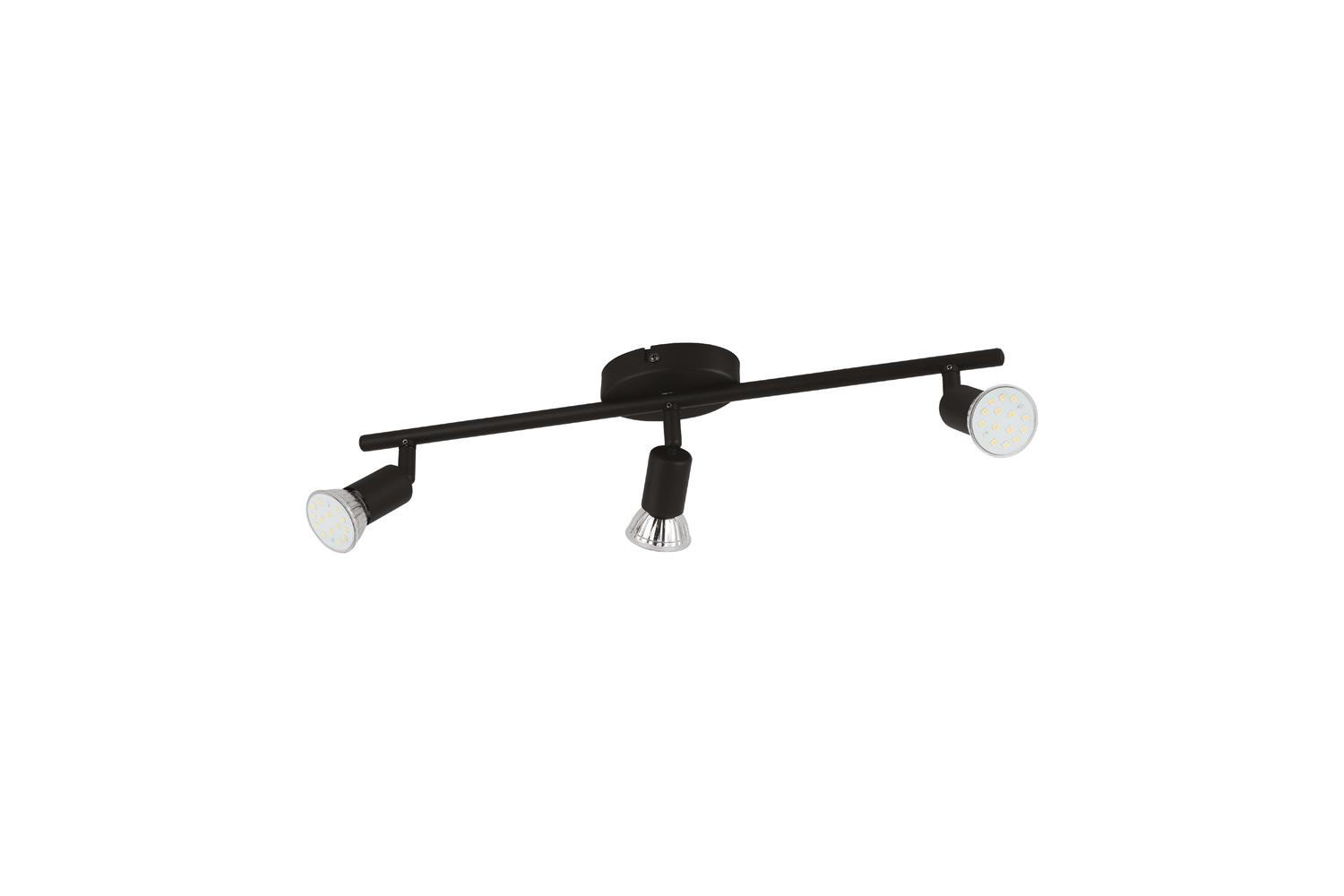 Eglo | Buzz Steel 3-light LED Spotlight | Black