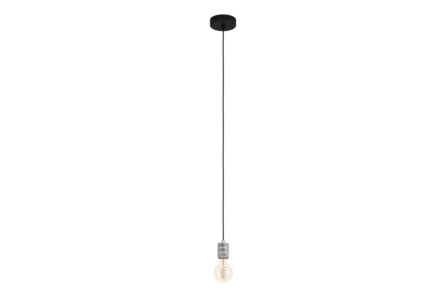 Eglo | Yorth Pendant Light | Black/Silver