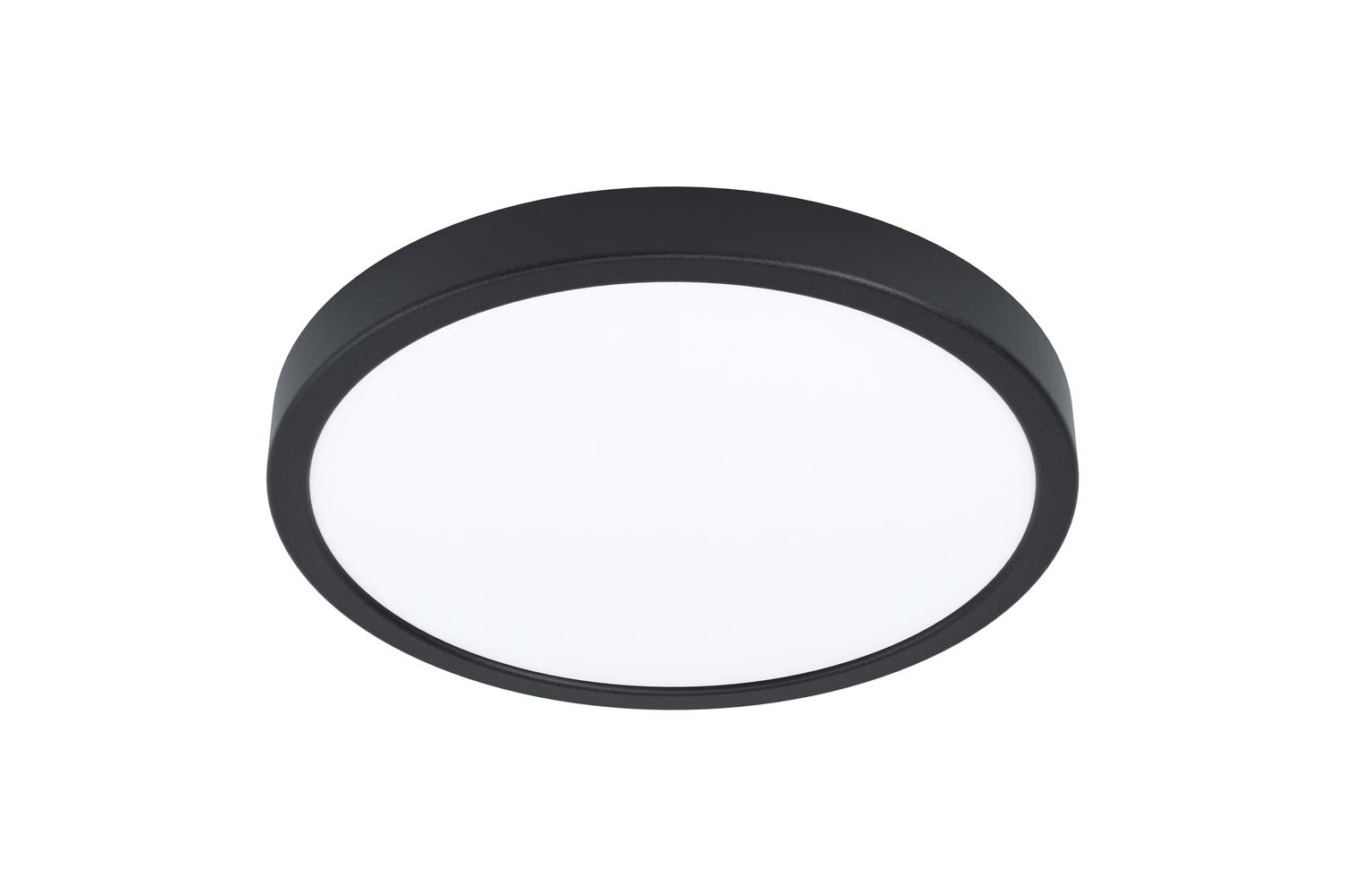 Eglo | Fueva Surface Mounted Circular Ceiling Light | Black