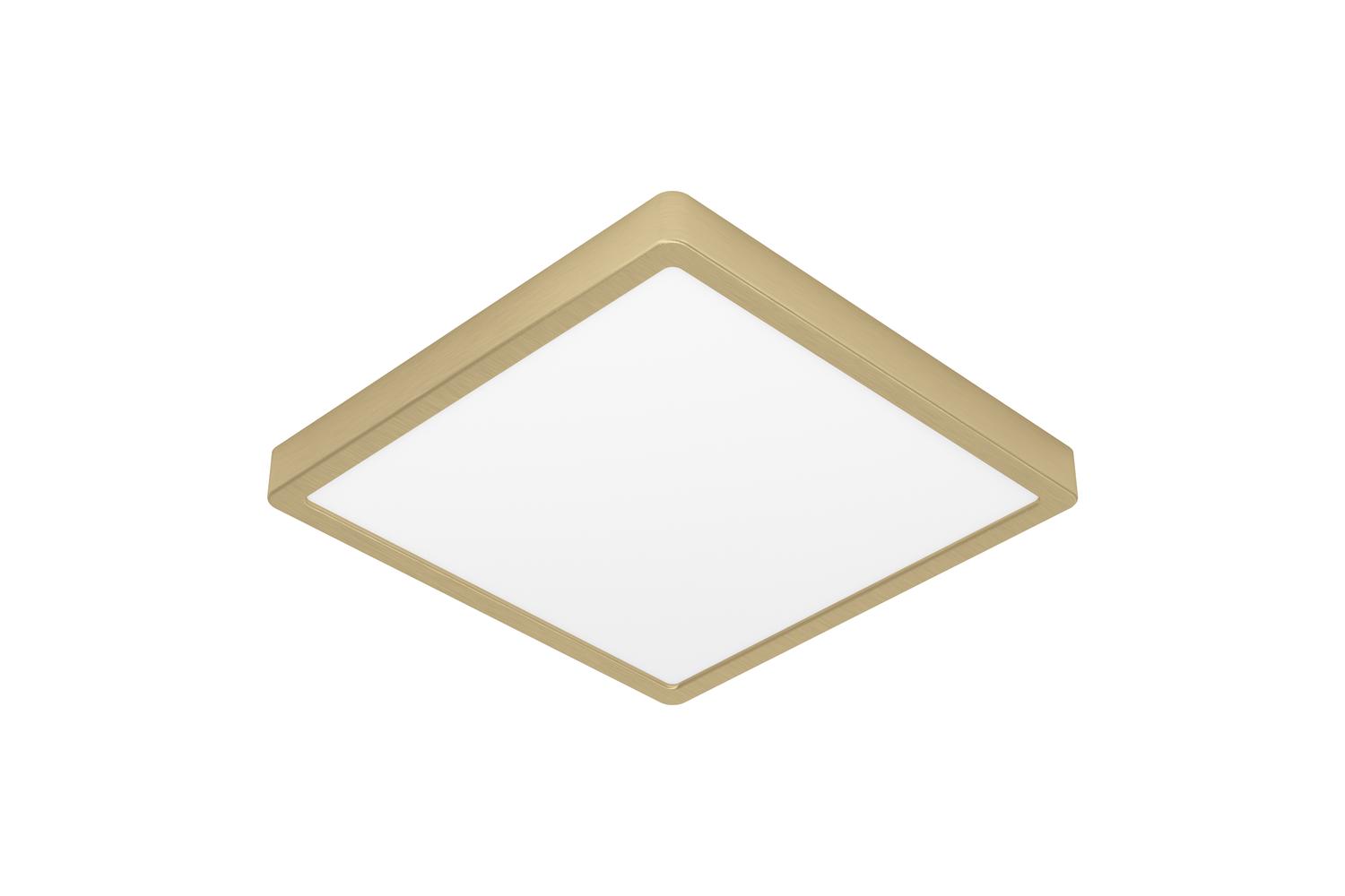 Eglo | Fueva Surface Mounted Square Ceiling Light | Gold