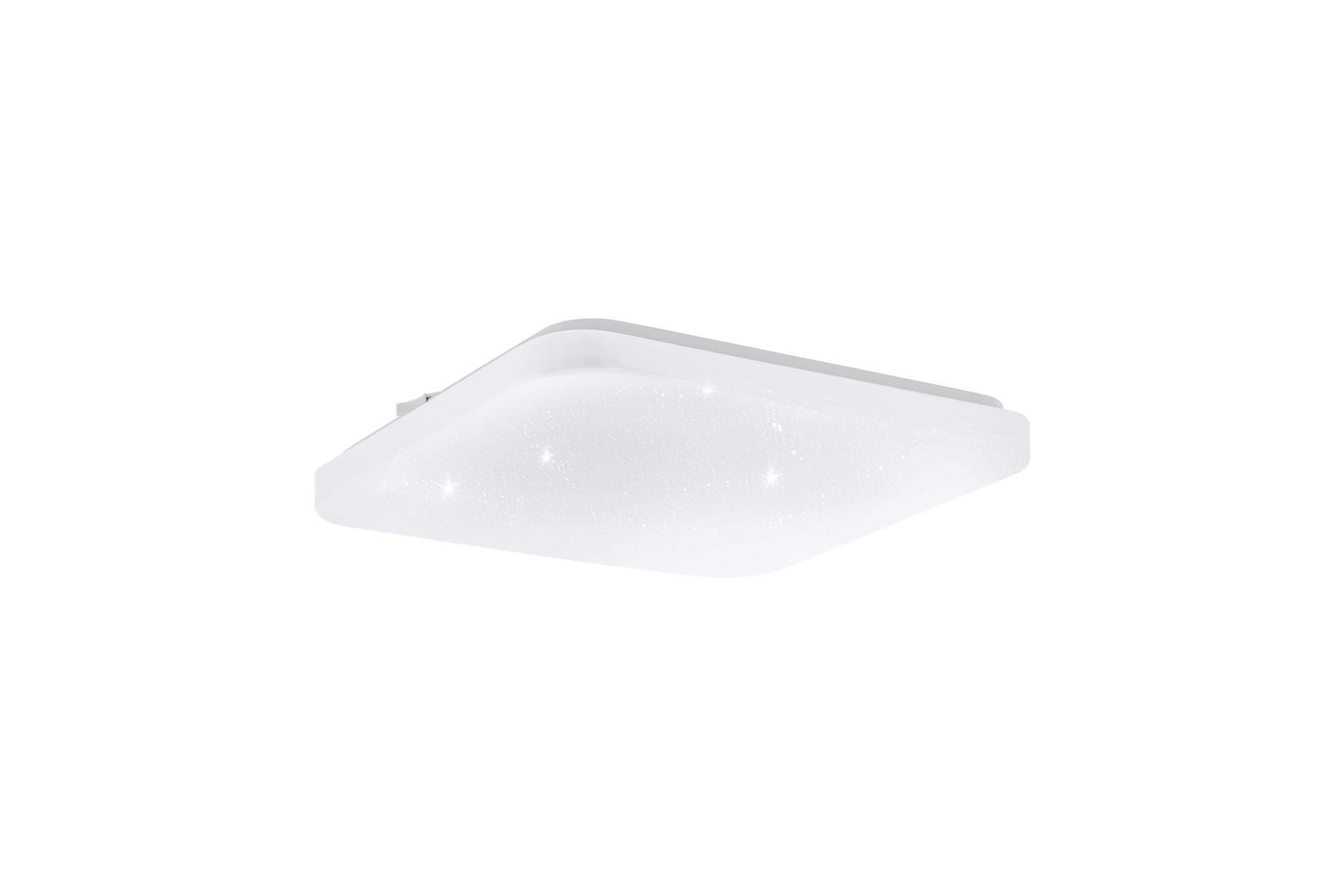 Eglo | Frania-S Square LED Ceiling Light | 33cm | White
