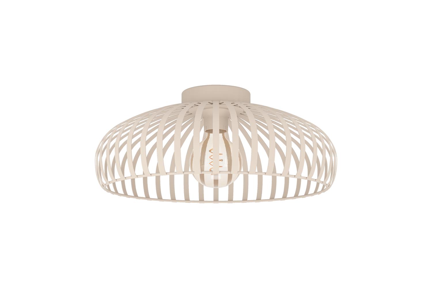Eglo | Mogano 3 Caged Style Ceiling Light | 43 cm | Sandy