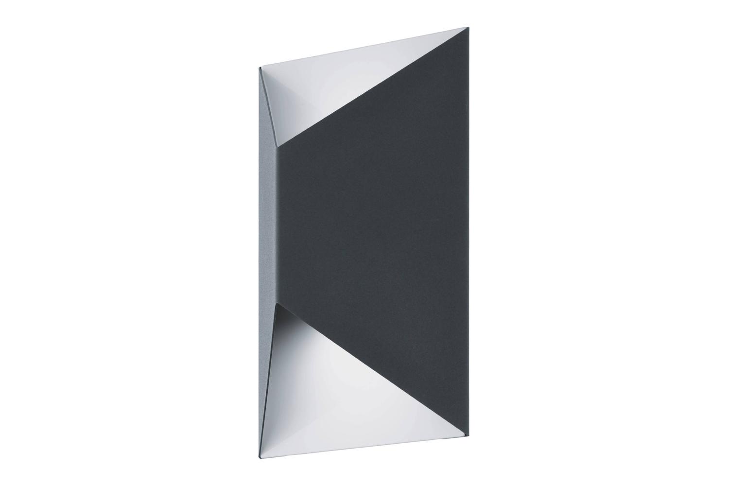 Eglo | Predazzo Exterior LED Wall Light | Anthracite/White