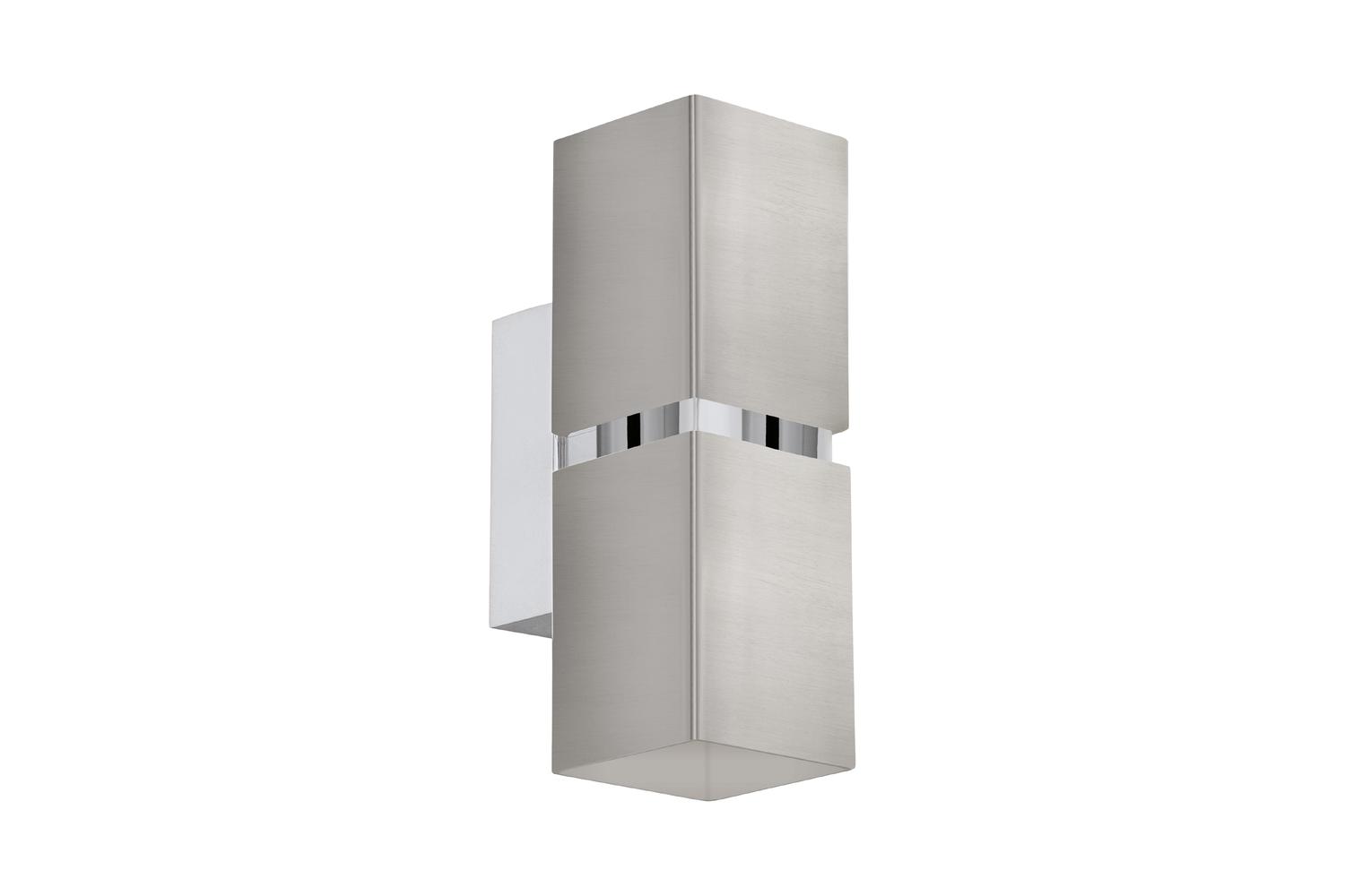 Eglo | Passa LED Wall Light | Satin Nickel/Chrome